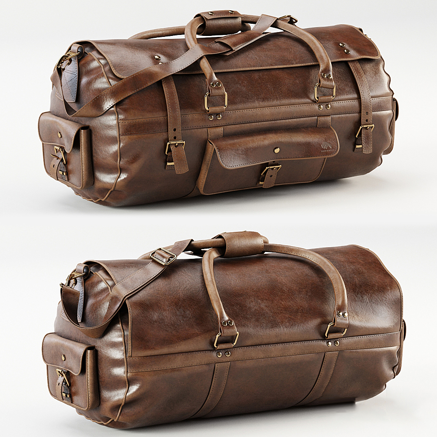 Modern Bag 3d Model